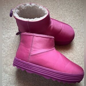 Girl’s Roxy Ankle Snow Boots Size 1